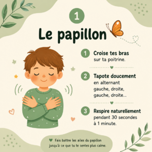 exercice du papillon
