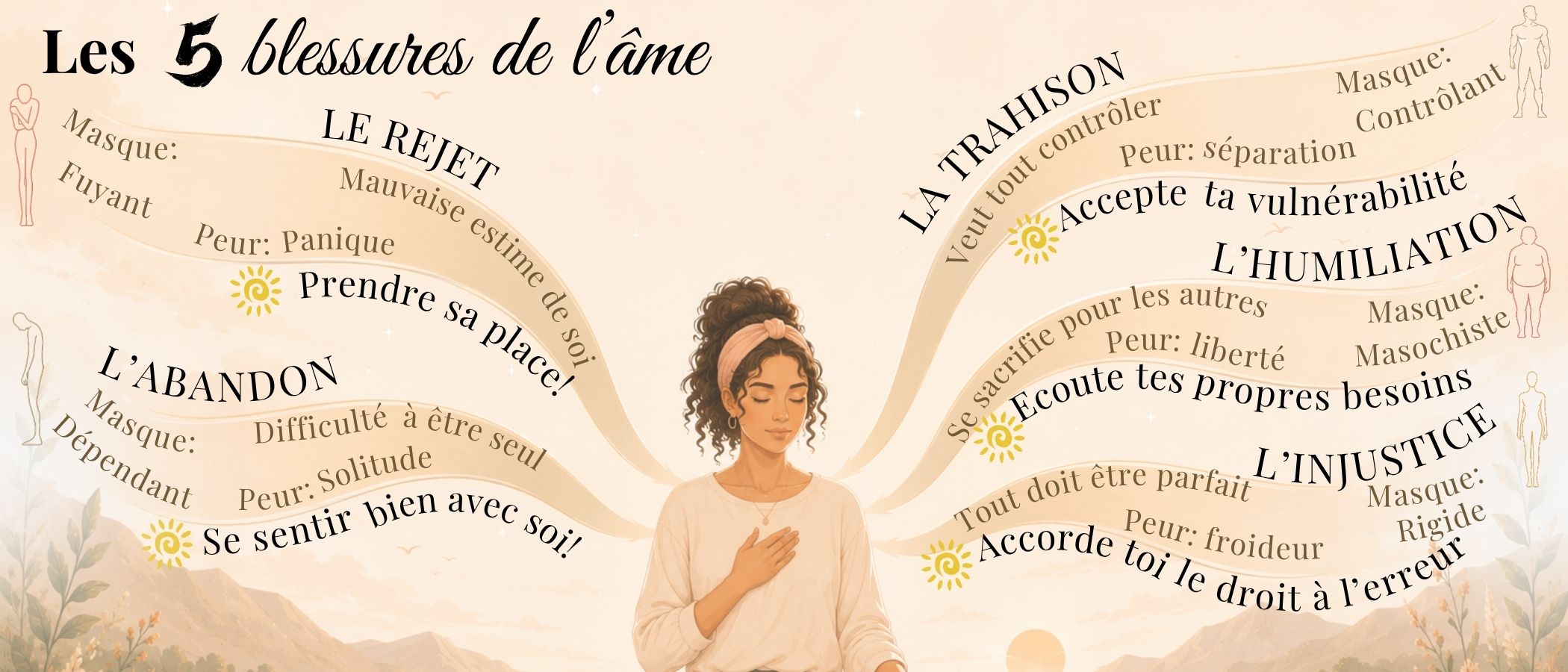 5 blessures
